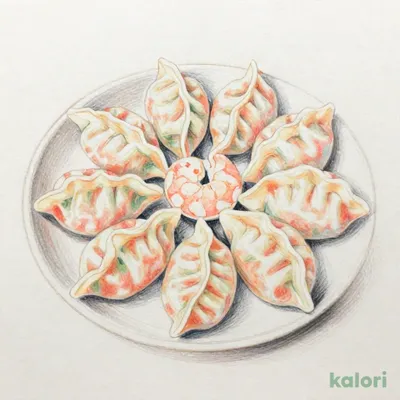 エビ蒸しギョウザセット