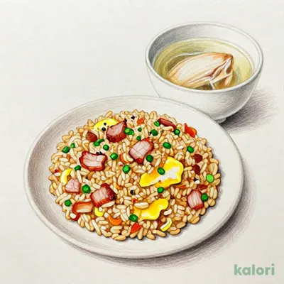 チャーハン(スープ付)