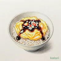 ミニ黒酢天津飯セット
