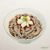 Cold Soba Noodles with Grated Yam and Wasabi