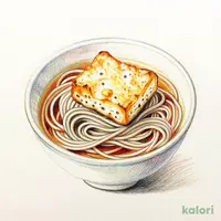 冷し揚げ餅の小そば