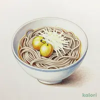 冷し梅おろしの小そば