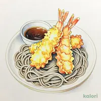 大海老天ざるそば