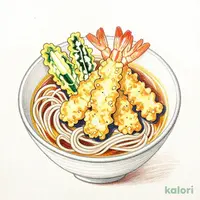 天ぷらそば(並)
