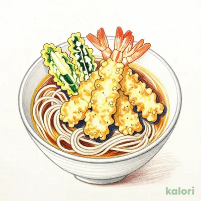 天ぷらそば(並)
