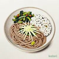 おろしざるそば定食（おろしわさび付）
