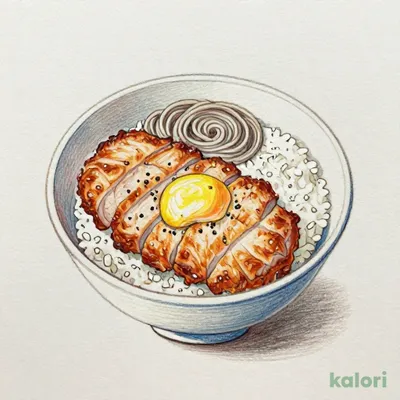 かつ丼と選べる小そばの定食