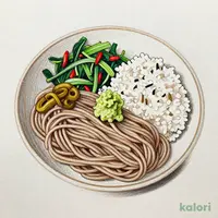 わさびそば定食