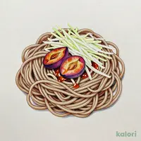冷し梅おろしそば