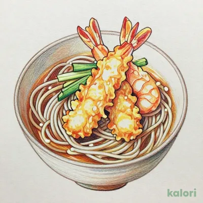 天ぷらそば【上】