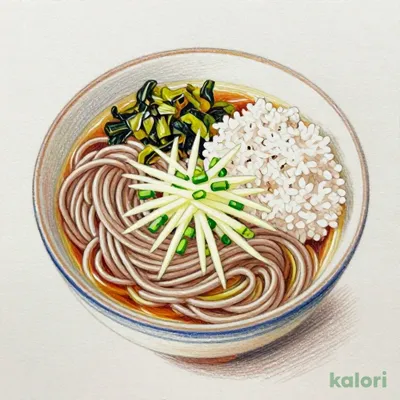 ねぎみぞれそば定食