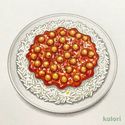チャナマサラ（ひよこ豆のキーマカレー）