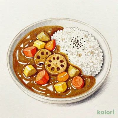 根菜と生姜の和風カレー