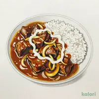 牛タンの欧風ビーフカレー