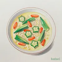 生姜とオクラのミネストローネ