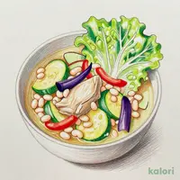 8種の野菜と鶏肉のサラダスープ（R）