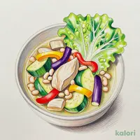 8種の野菜と鶏肉のサラダスープ(S)