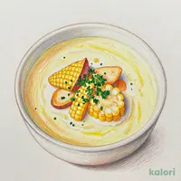 とうもろこしとさつま芋のスープ（R）