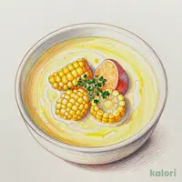 とうもろこしとさつま芋のスープ（S）