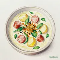Spinach and Salsiccia Potato Chowder (R)