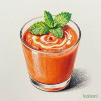 Chilled Tomato Cream Soup (Large)