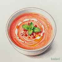 イタリア産粗ごしトマトの冷たいクリームポタージュ（R）