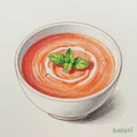 イタリア産粗ごしトマトの冷たいクリームポタージュ（S）