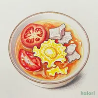 トマトと玉子と豚肉の中華スープ（R）