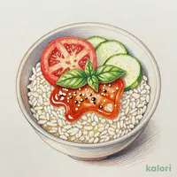 バジルとトマトのOKAYU（おかゆ）（L）