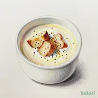 フェルメールの“牛乳を注ぐ女”のスープ（L）