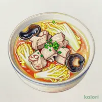 台湾風 豚肉と白菜のスープ（L）