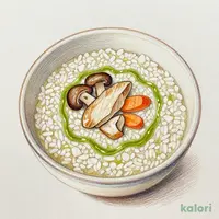 抹茶の出汁(だし)粥（L）