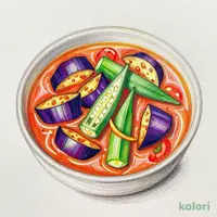 揚げ茄子のラッサム（R）