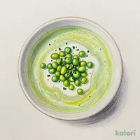 Chilled Edamame and Pea Green Potage (L)
