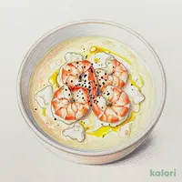 海老と玉子の淡雪スープ（L）
