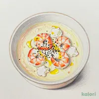 海老と玉子の淡雪スープ(S)
