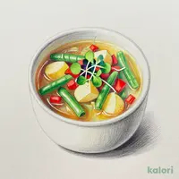 緑の野菜のミネストローネ（S）