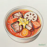 豚肉と3種根菜のトマトストロガノフ（S）