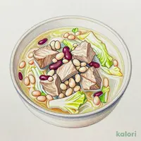 豚肉と白いんげん豆の煮込みスープ（L）