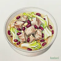 豚肉と白いんげん豆の煮込みスープ（R）
