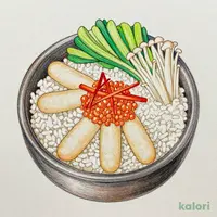 韓国風明太子とトック（餅）のOKAYU（L）