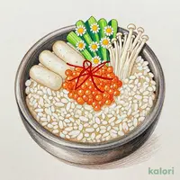 韓国風明太子とトック（餅）のOKAYU（R）