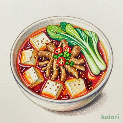 黒毛和牛の牛すじ麻辣香湯（マーラーシャンタン）（S）