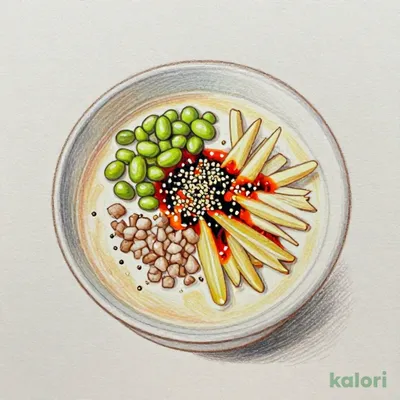 Cold Sesame Soy Milk Dan Dan Soup (R)