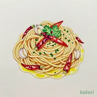 すぱじろうペペロンチーノ