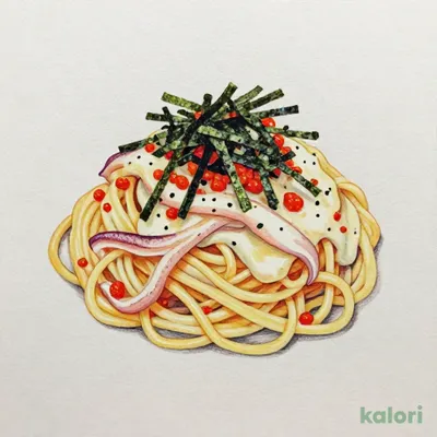 たらこといかのすぱ