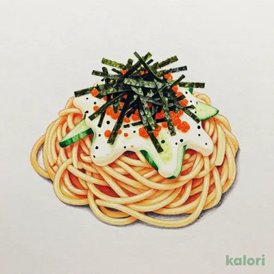 Cod Roe and Mayonnaise Spaghetti