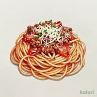 ミートソースすぱ