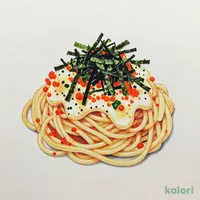明太子とマヨネーズのすぱ
