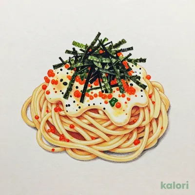 Spicy Cod Roe and Mayonnaise Spaghetti